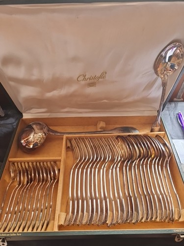 Christofle boite coffret 38 - christofle, en