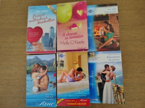 Lot romans soit 6 livres - romans,