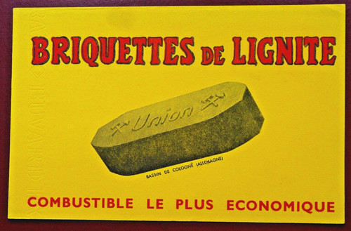 Buvard briquettes de - briquettes,