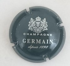 capsule champagne GERMAIN n°33b vert foncé et argent