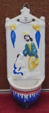 rare magnifique ancien bénitier faience 18 eme a identifier model peut courant 