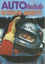 AUTO HEBDO N°87 VALLELUNGA / GP JAPON / TOUR DE CORSE / M. ANDRETTI / GOUHIER