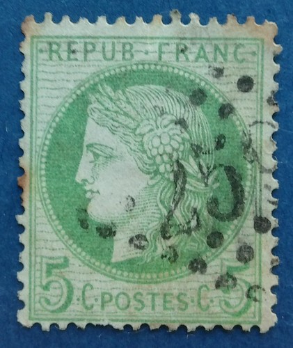 France oblitéré 5c - france,
