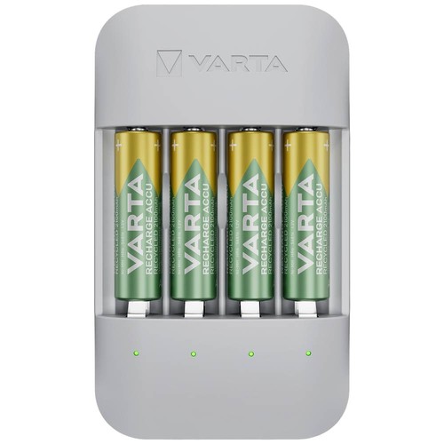 Chargeur piles rondes - piles, varta