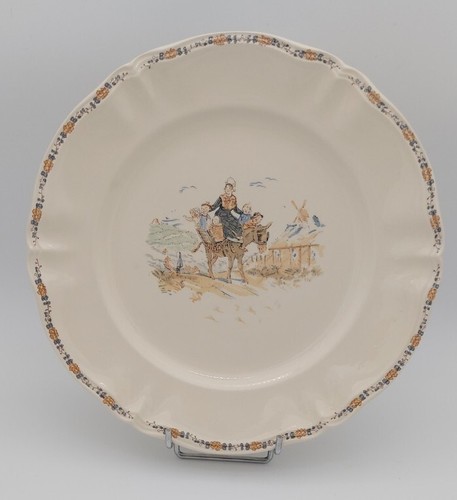 Plat rond faience - d, cm