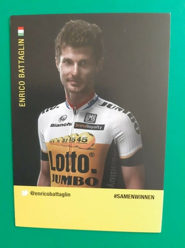 Cyclisme carte cycliste enrico - cyclisme,