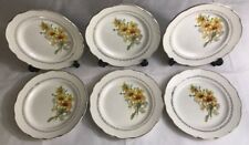 Lot3 De 6 Grandes Assiettes Plates GIEN ?? Modèle MARGUERITES D 24 Cm