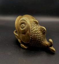Poisson en Bronze Vintage –