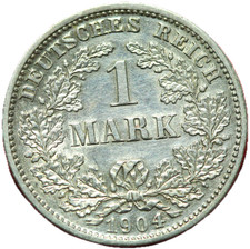 #16746 - Allemagne 1 mark 1904