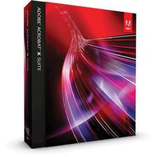 Adobe Acrobat X Suite  P/N