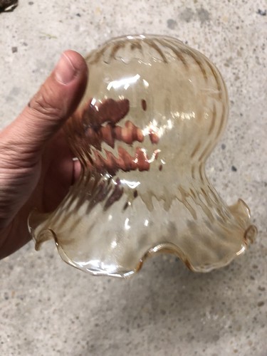 Chapeau lampe verre - de,