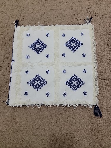 Moroccan decor handira white - moroccan,