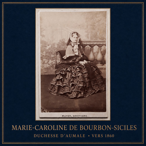 Photo cdv caroline de - cdv,