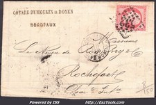 FRANCE N°24 SUR LETTRE GC 532