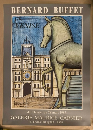 Bernard buffet original offset - bernard,