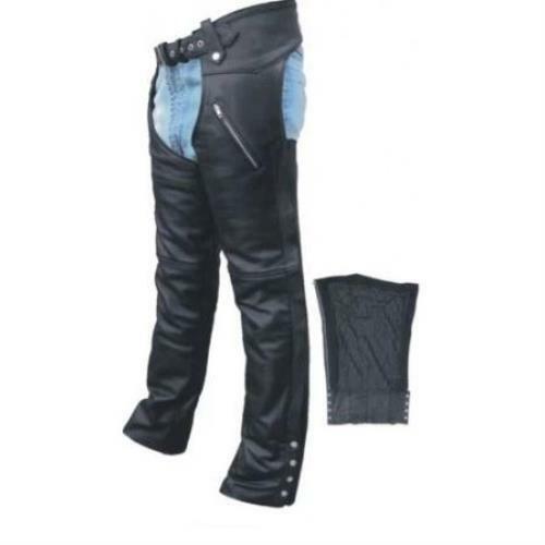 Premium black leather zip out - leather,
