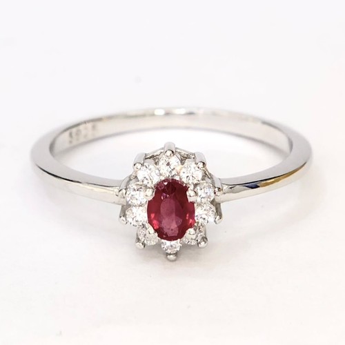 Bague ovale argent - bague, sterling