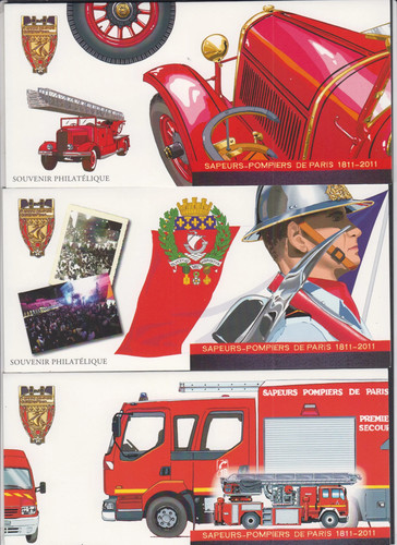 Blocs souvenirs sapeurs - (fr1),