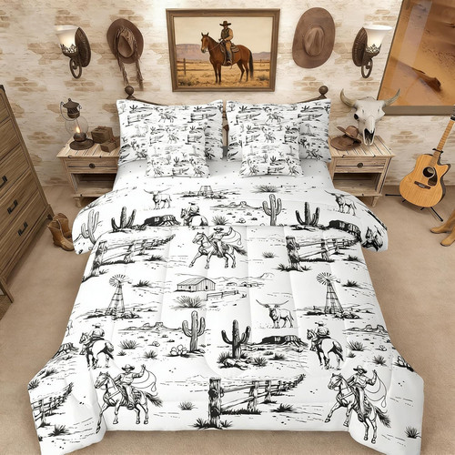 Western bedding set - western, set,rustic