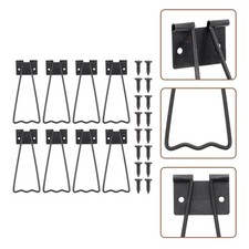  1 Set Enel Back Backet Backet Back Stands Photo Frame Support Supporte les