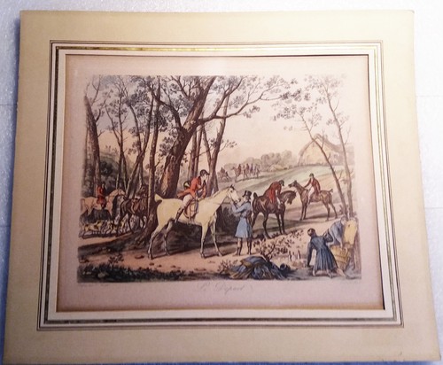 Départ gravure originale - le,