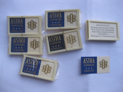 Boites vintage astra lames - boites, de