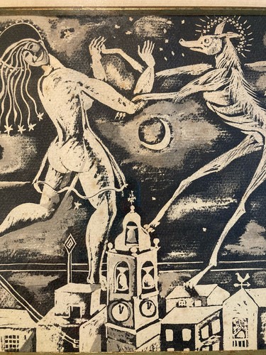 Gravure sur bois école - sur,