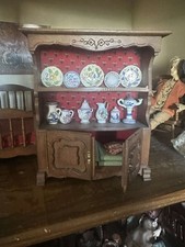 Collection ANCIEN meuble miniature buffet en bois 