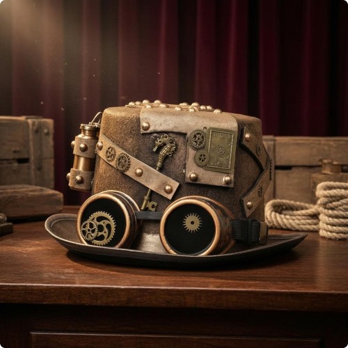 Haut forme steampunk - haut-de-forme,