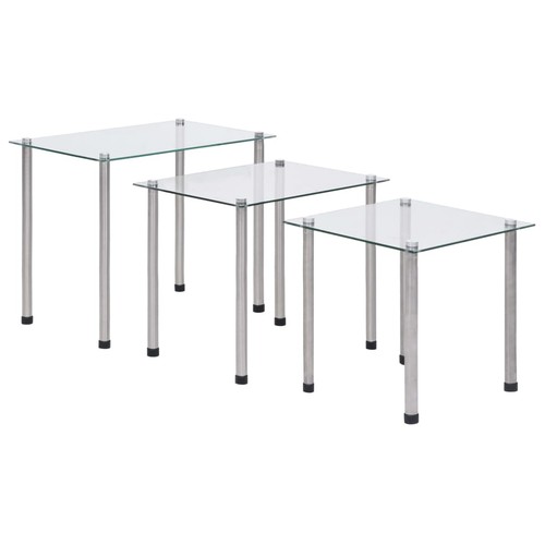 Tables gigognes pcs verre - tables,