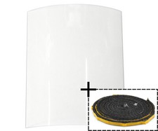 Vitre centré pour poêles à