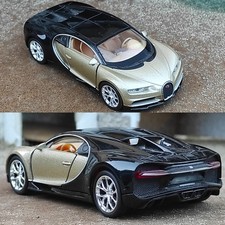1/40 BUGATTI CHIRON W16 Hypercar Voiture Miniature Collection Jouet Idée Cadeau 