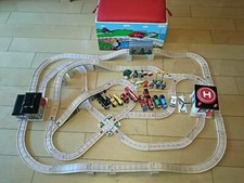 Ensemble de train Percy jouet en bois BRIO Thomas avec banc de rangement