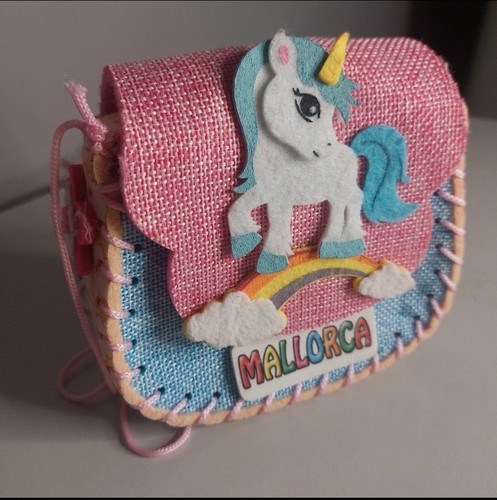 Sac main licorne fille fait - à,