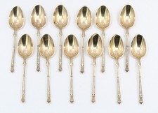 12 CUILLERES A CAFE EN ARGENT