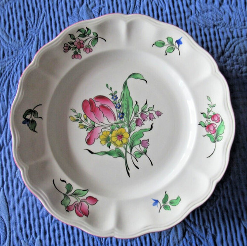 Assiette plate lunéville g - assiette,