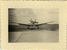 PHOTO ANCIENNE - VINTAGE SNAPSHOT - AVION HÉLICE AÉRODROME - PLANE HELIX