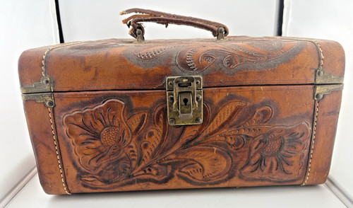 Vintage hand tooled - vintage,