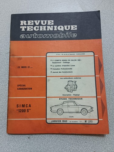 Rta revue technique automobile - rta,