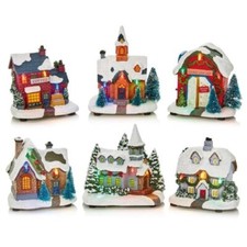 Noël Mini LED Village Scène