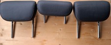 3 appuie-tête siege banquette arriere AUDI A6 4 simili cuir