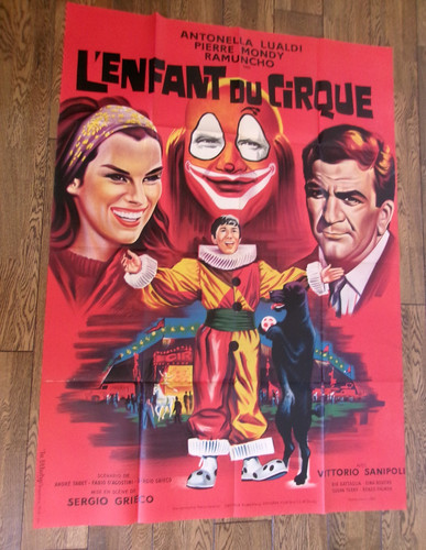 Affiche enfant cirque - affiche,