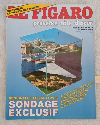 Figaro magazine 1986 - figaro,