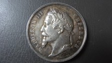 Médaille argent NAPOLEON III