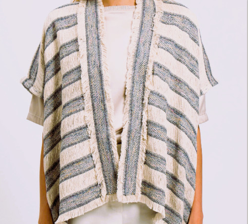 Maje vona striped jacquard - maje,