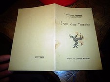 Gustave Fournié Langage Occitan 1962 FLOUS DAU TERRAIRE Préface Julien Pascal