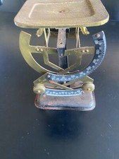Ancienne Balance postale, pèse lettre Vintage, bras oscillants Bilatéral
