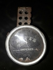 amperemetre OS fond noir voiture de collection 