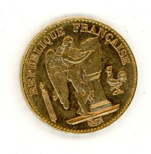 Monnaie 20 francs or 1898 Génie SPLENDIDE