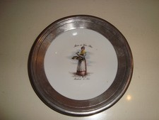 Belle assiette décorative en